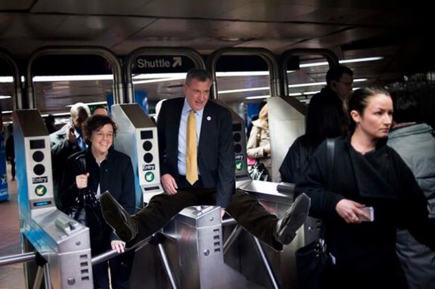 The MTA wants more from de Blasio.